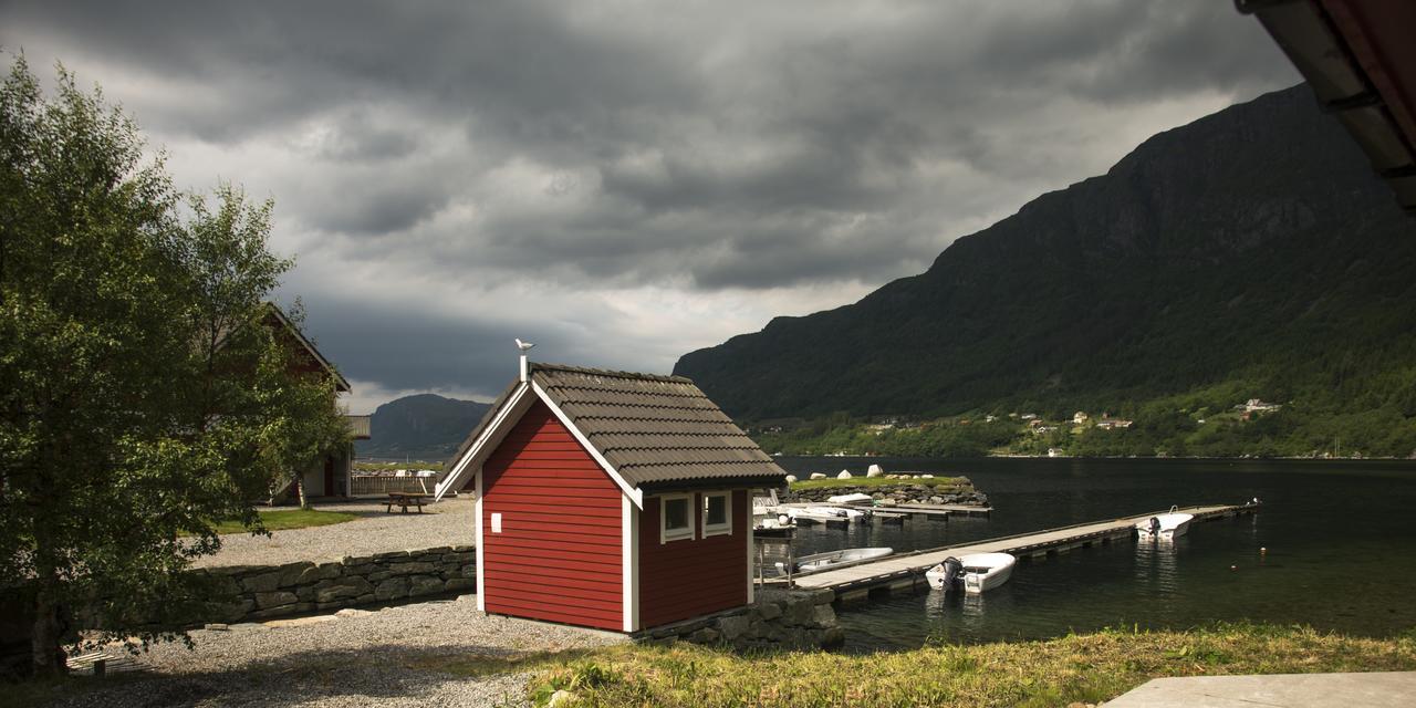 Grandane Feriehus Stongfjorden Bagian luar foto